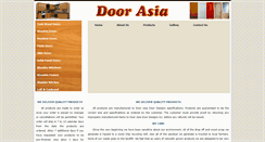 Desktop Screenshot of doorasia.in